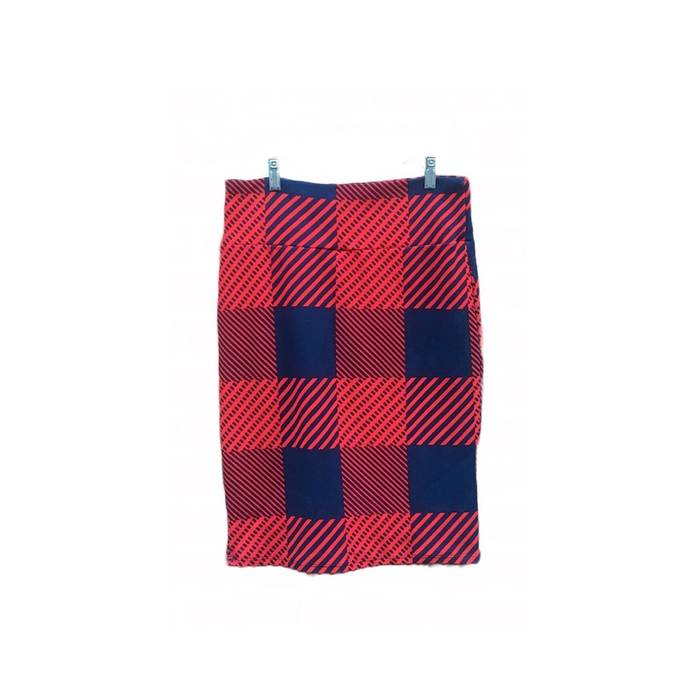 Buffalo Plaid Pencil Skirt Women’s Size M Medium